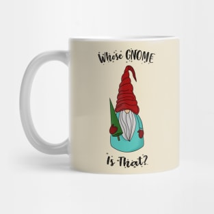 Christmas funny gnome Mug